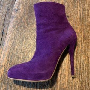 Ralp Lauren Purple Label Collection Suede Boots